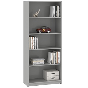 Стеллаж SIMPLE SR-5W, серый, 770х359х1815 мм